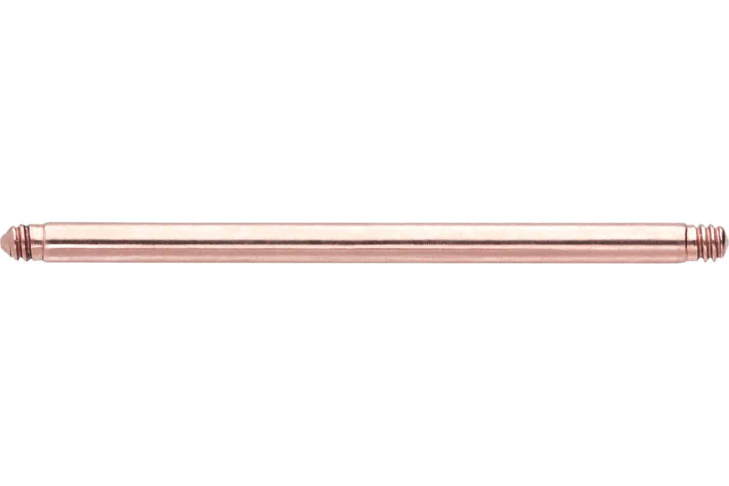 Titan Barbell Piercing ohne Kugeln